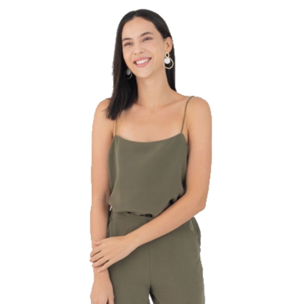 Grana silk tank